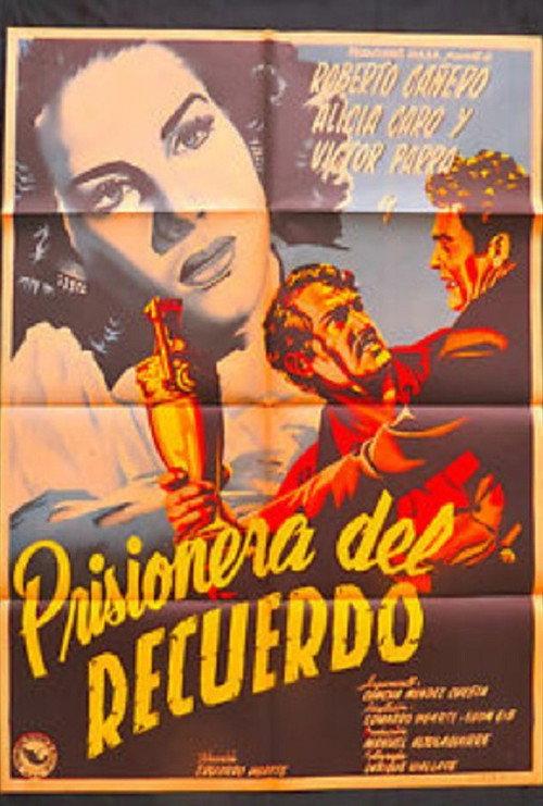 Prisionera del recuerdo 1952 official movie poster