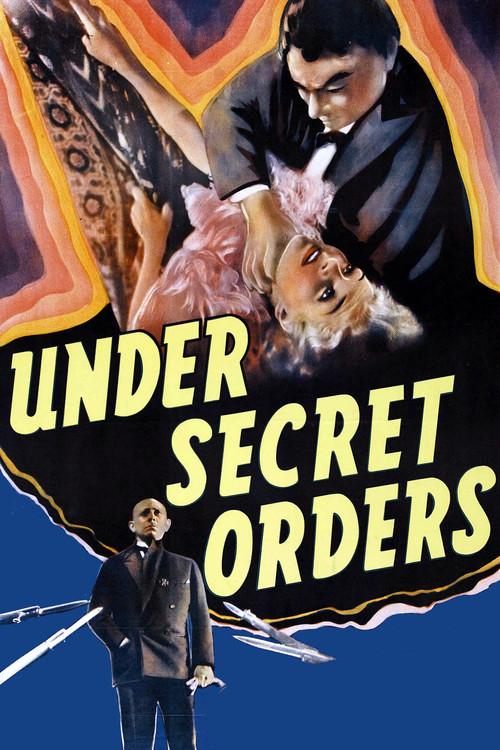 Under Secret Orders 1937 official movie poster