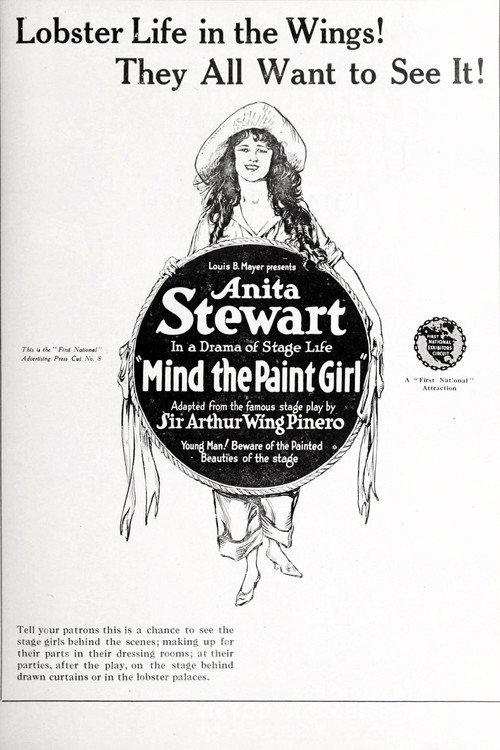 Mind the Paint Girl 1919 official movie poster