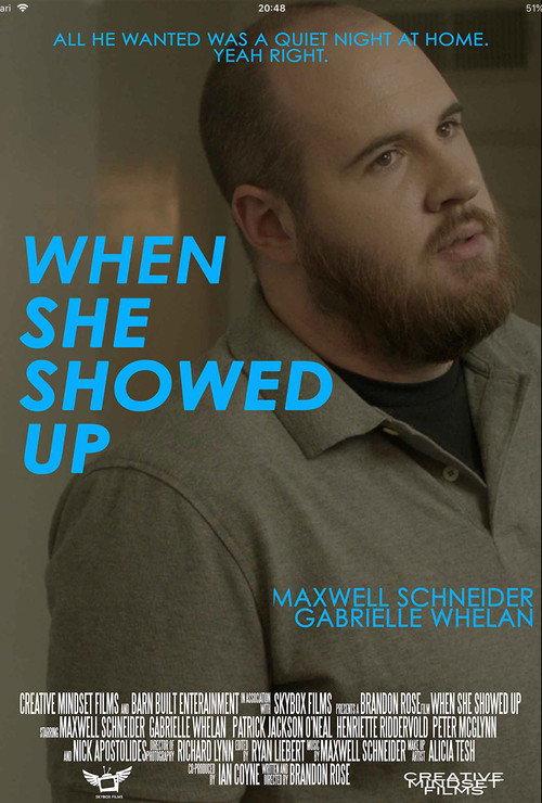 When She Showed Up 2016 official movie poster