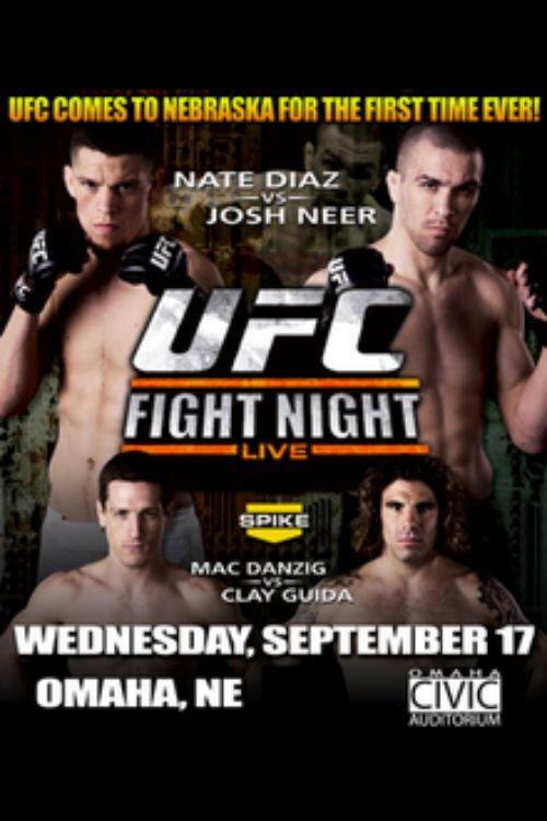 UFC Fight Night 15: Diaz vs. Neer 2008 official movie poster