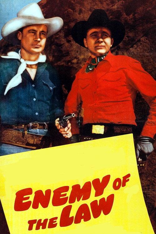 Enemy of the Law 1945 official movie poster