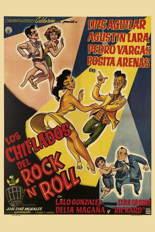 Los chiflados del rock and roll 1957 official movie poster