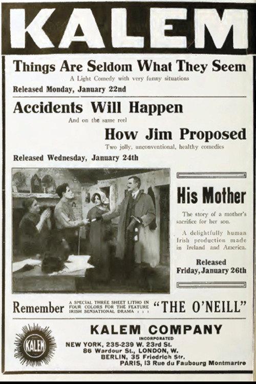 His Mother 1912 official movie poster
