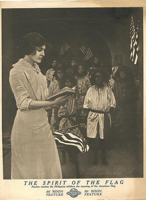 The Spirit of the Flag 1913 official movie poster