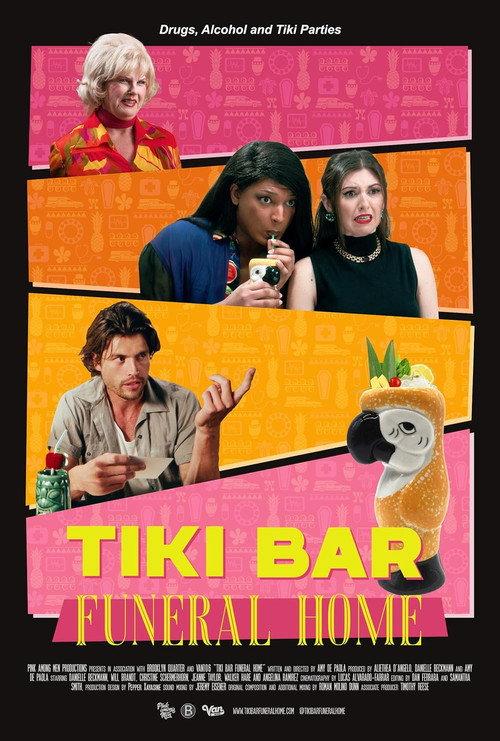 Tiki Bar Funeral Home 2023 official movie poster