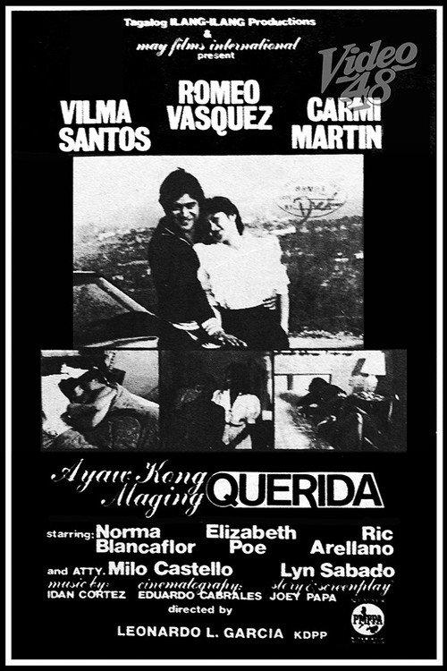 Ayaw Kong Maging Querida 1983 official movie poster