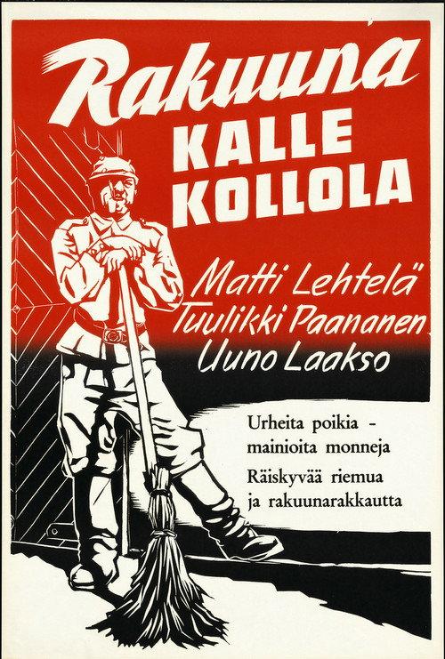 Rakuuna Kalle Kollola 1939 official movie poster