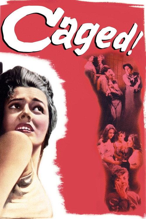 Caged 1950 official movie poster