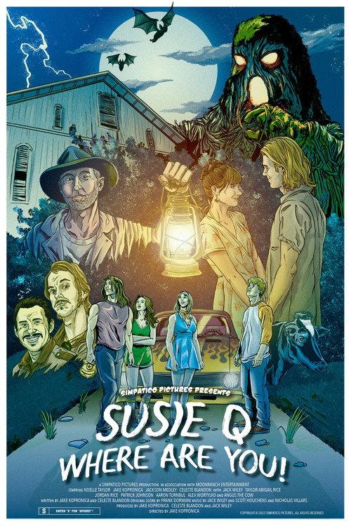 Susie Q Where Are You! 2022 official movie poster