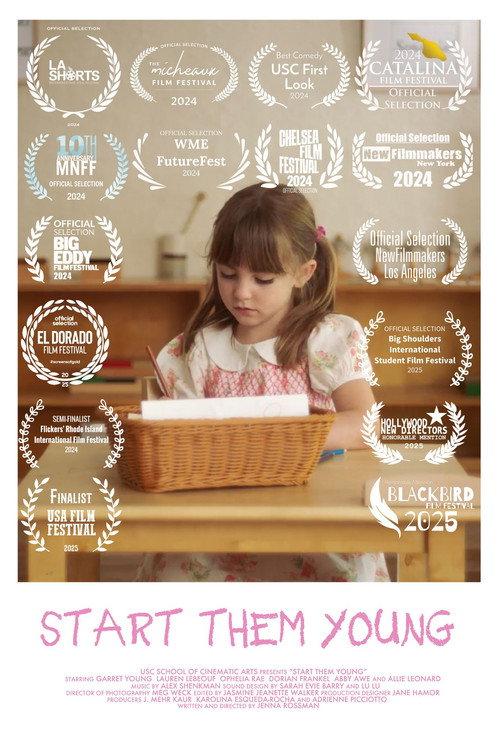 Start Them Young 2024 official movie poster