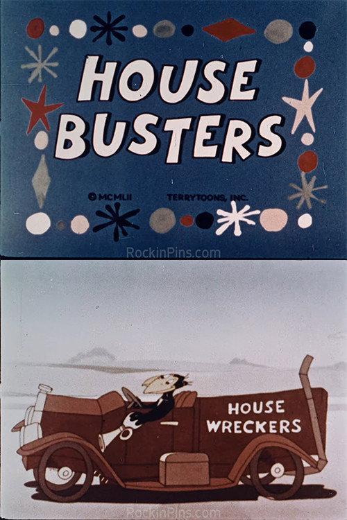 House Busters 1952 official movie poster