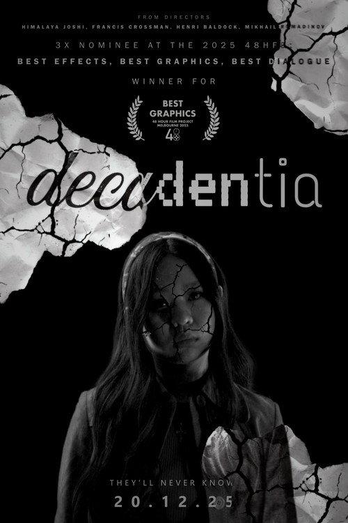 Decadentia 2025 official movie poster