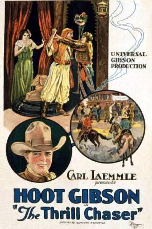 The Thrill Chaser 1923 official movie poster