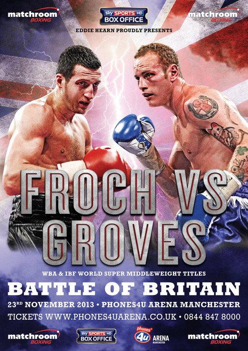 Carl Froch vs. George Groves 2013 official movie poster