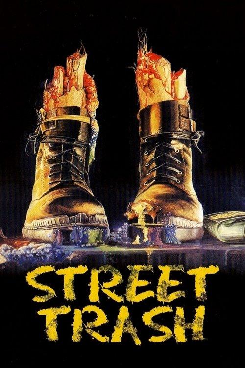 Street Trash 1987 official movie poster