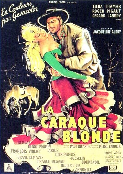 The Blonde Gypsy 1953 official movie poster