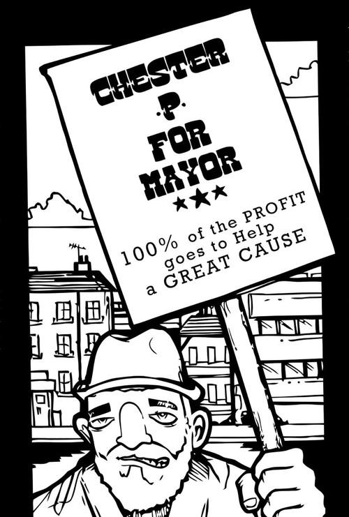 Chester P for Mayor: Hip-Hop, Homelessness and the Housing Crisis 2015 official movie poster