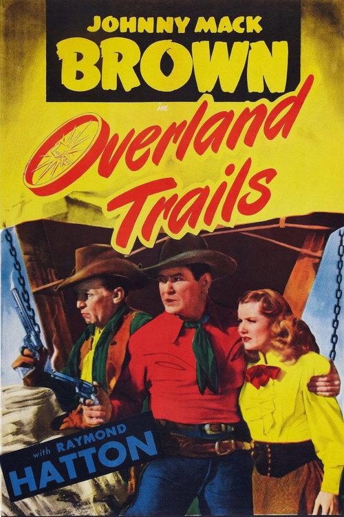 Overland Trails 1948 official movie poster