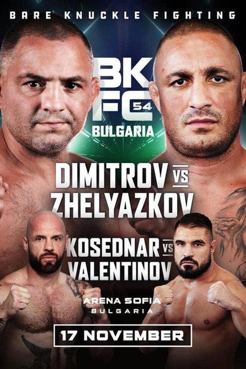 BKFC 54: Dimitrov vs. Zhelyazkov 2023 official movie poster