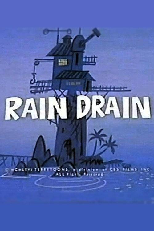 The Rain Drain 1966 official movie poster
