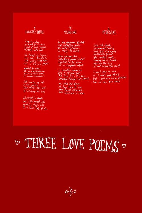 Three Love Poems 2024 official movie poster