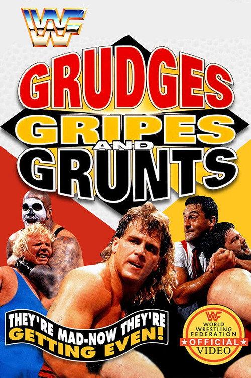 WWE Grudges, Gripes & Grunts 1993 official movie poster
