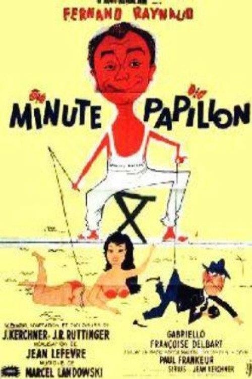 Minute papillon 1959 official movie poster