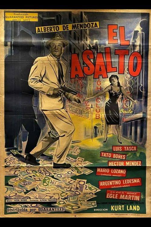 El asalto 1960 official movie poster