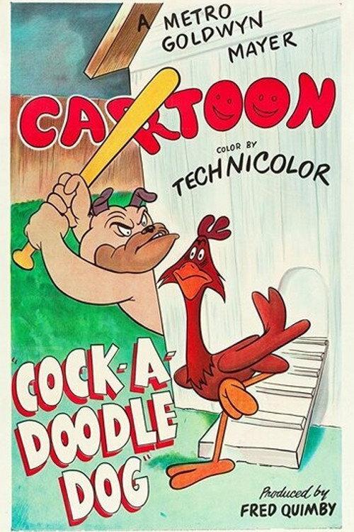Cock-a-Doodle Dog 1951 official movie poster