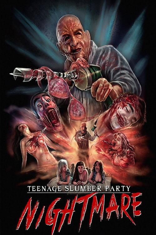 Teenage Slumber Party Nightmare 2015 official movie poster