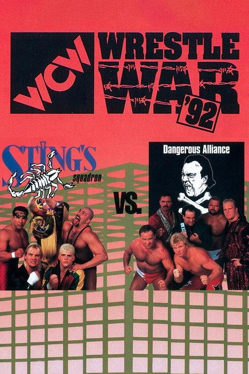 WCW WrestleWar 1992 1992 official movie poster