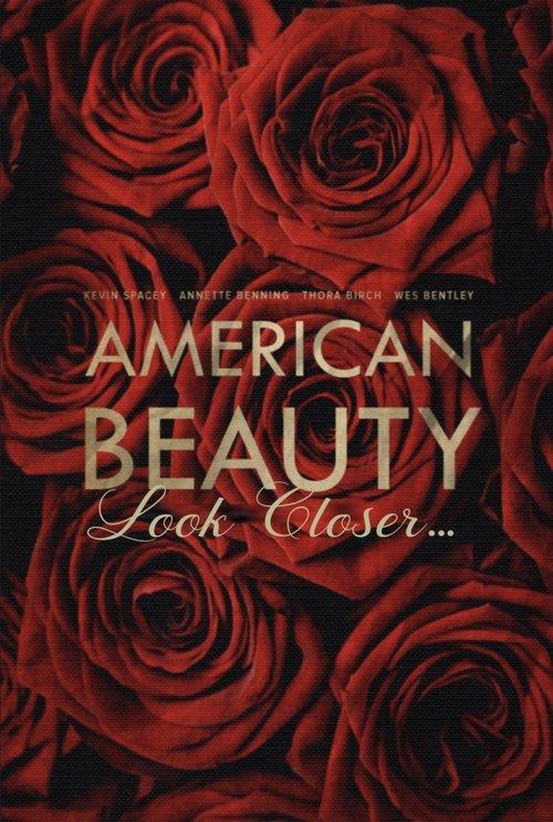 American Beauty: Look Closer... 2000 official movie poster