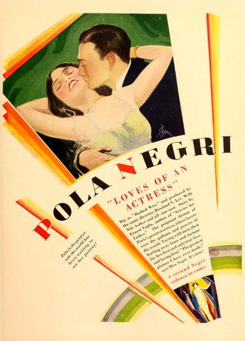Loves of an Actress 1928 official movie poster