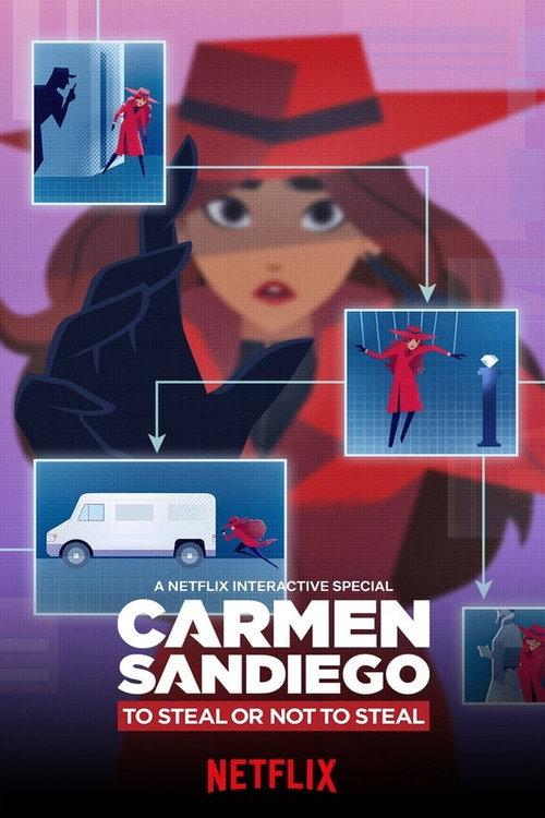 Carmen Sandiego: To Steal or Not to Steal 2020 official movie poster
