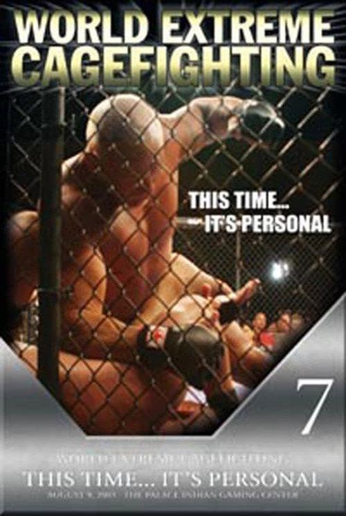 WEC 7: This Time It's Personal 2003 official movie poster