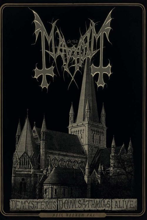 Mayhem - De Mysteriis Dom Sathanas Alive 2017 official movie poster