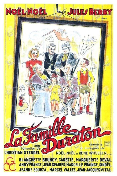 The Duraton Family 1940 official movie poster