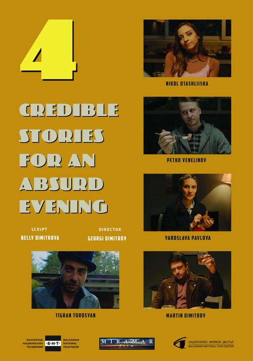 Four Credible Stories for an Absurd Evening 2022 official movie poster