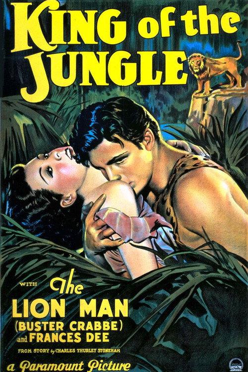 King of the Jungle 1933 official movie poster