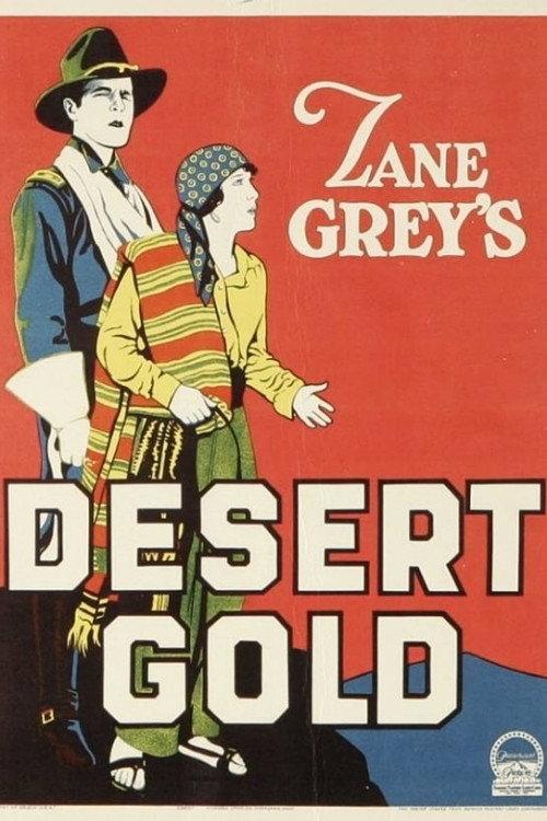 Desert Gold 1926 official movie poster