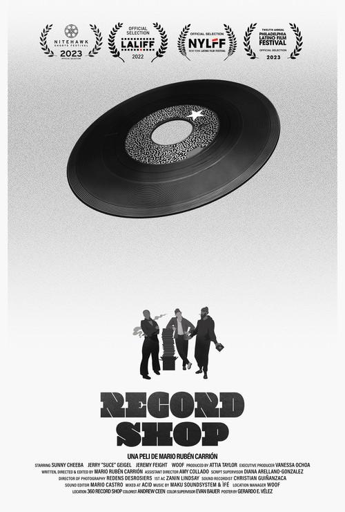 Record Shop 2022 official movie poster