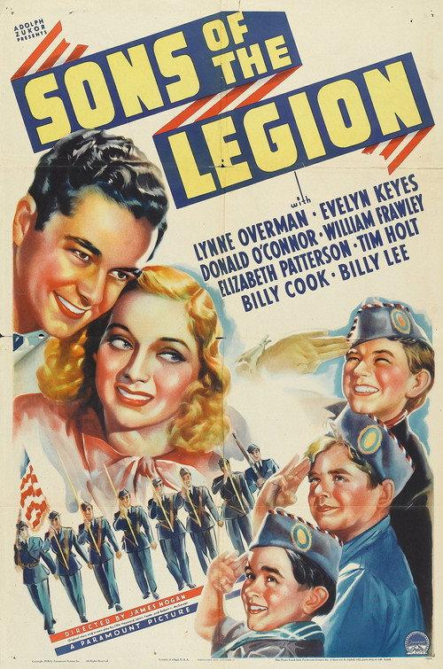 Sons of the Legion 1938 official movie poster