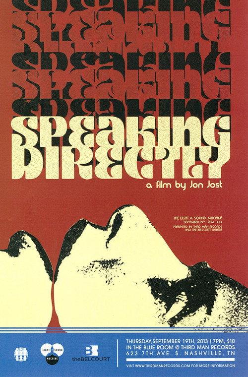 Speaking Directly 1973 official movie poster