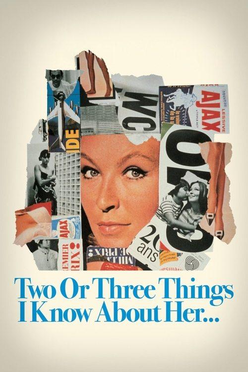 2 or 3 Things I Know About Her 1967 official movie poster