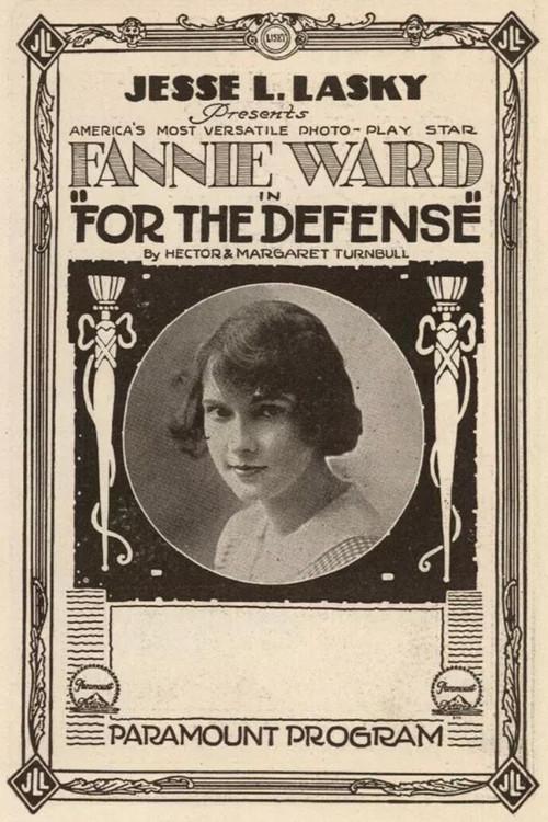 For the Defense 1916 official movie poster
