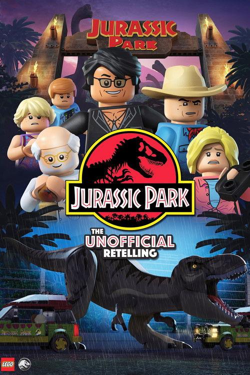 LEGO Jurassic Park: The Unofficial Retelling 2023 official movie poster