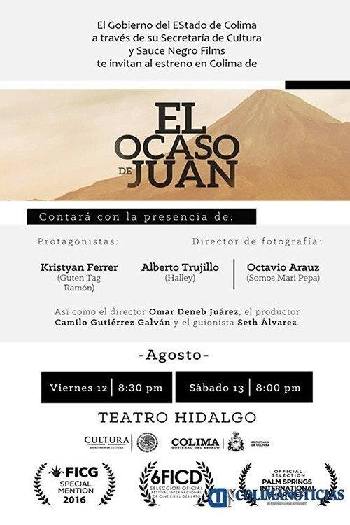 El ocaso de Juan 2016 official movie poster