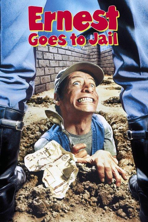 Ernest Goes to Jail 1990 official movie poster