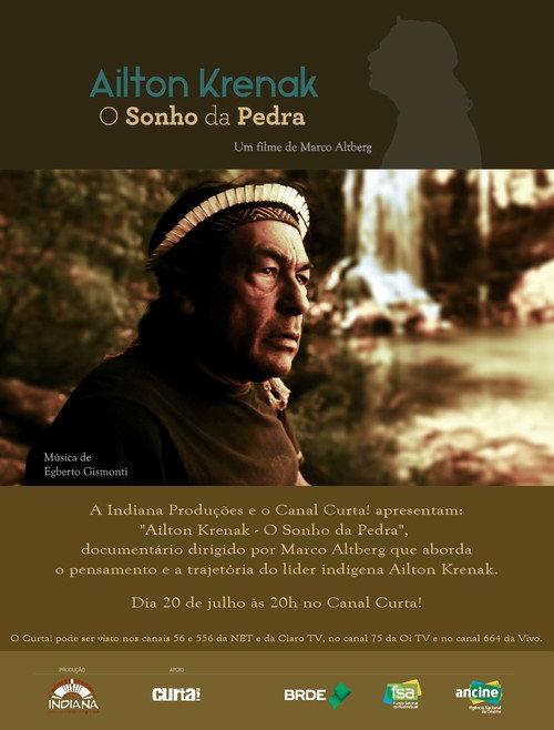 Ailton Krenak: O Sonho da Pedra 2017 official movie poster
